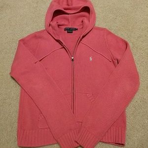 Ralph Lauren Pink "Hoodie" Sweater